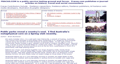 Desktop Screenshot of fracas.com